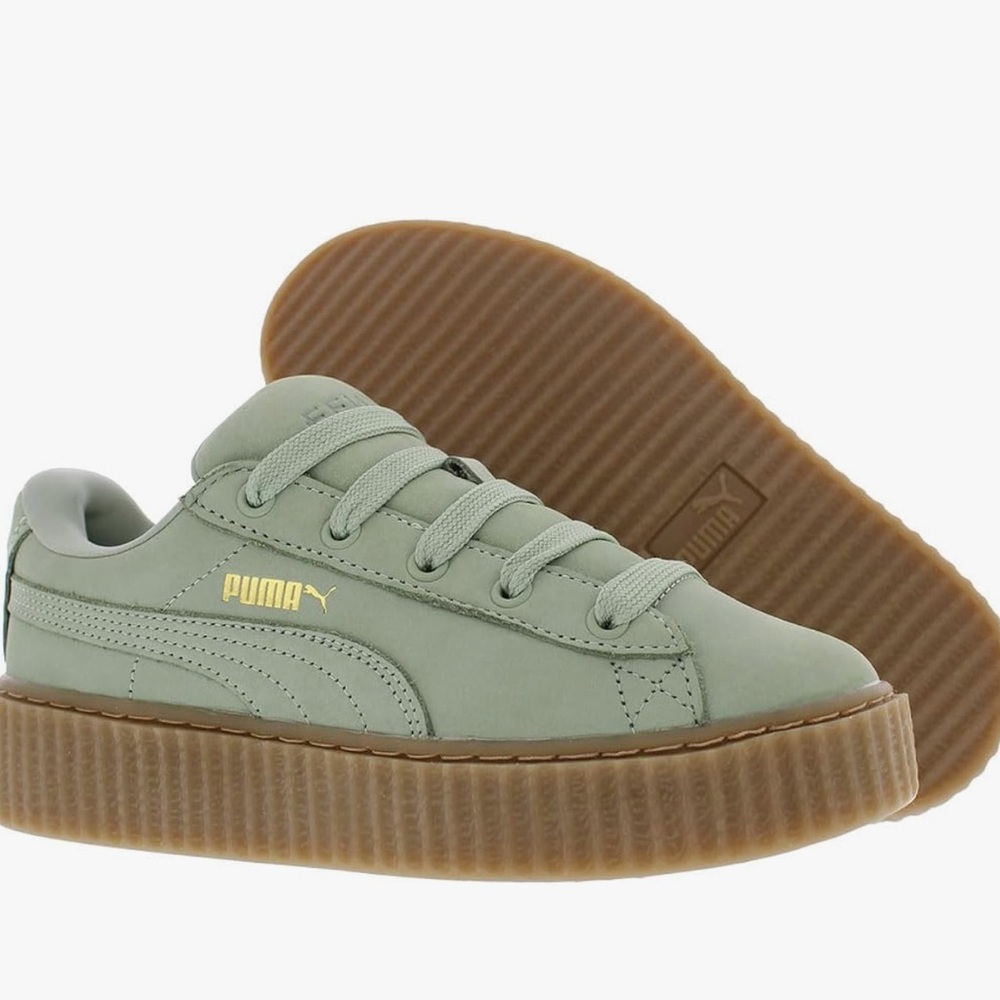 PUMA Women's x Fenty Creeper Phatty Sneakers (premium nubuck sole)